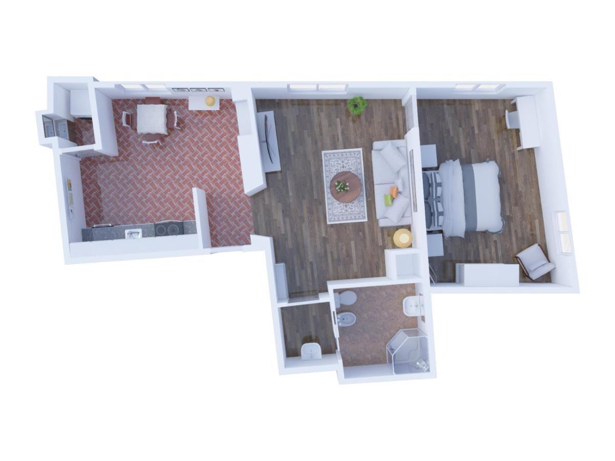 Mercatale Apartment Prato  Buitenkant foto